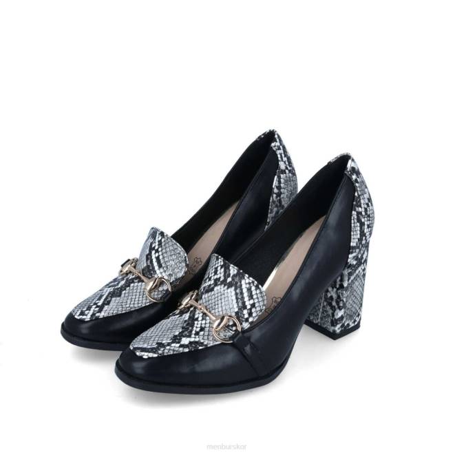 Menbur kvinnor svart lupia casual chic sko 608J404