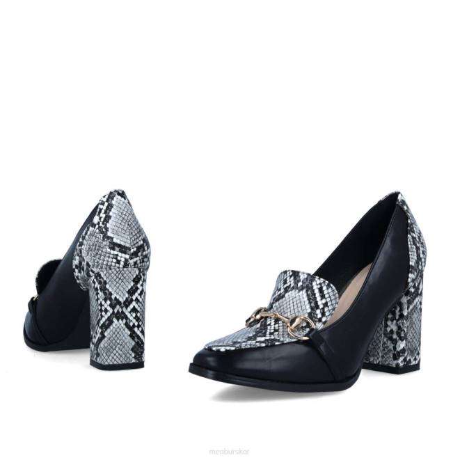 Menbur kvinnor svart lupia casual chic sko 608J404