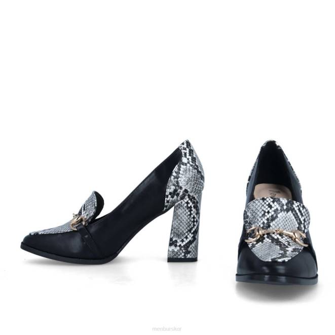 Menbur kvinnor svart lupia casual chic sko 608J404