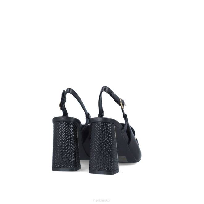 Menbur kvinnor svart oktaner casual chic sko 608J445