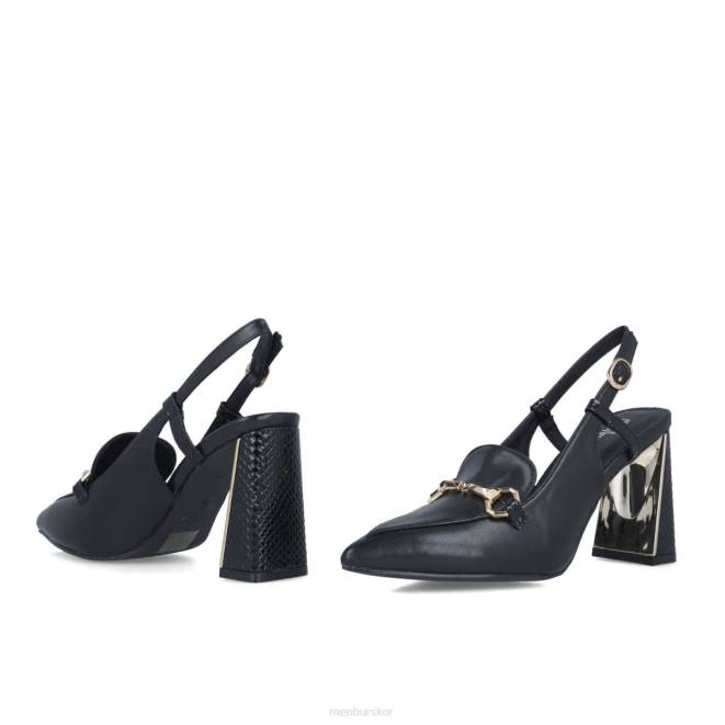 Menbur kvinnor svart oktaner casual chic sko 608J445