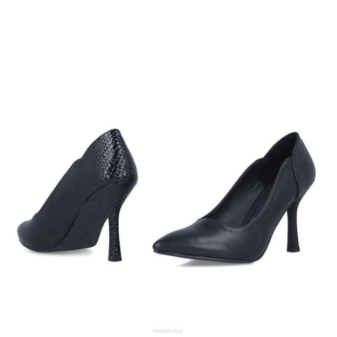 Menbur kvinnor svart oktaner casual chic sko 608J455
