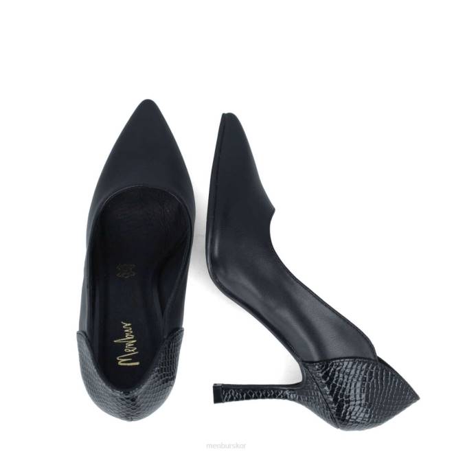 Menbur kvinnor svart oktaner casual chic sko 608J455
