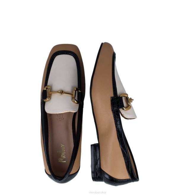 Menbur kvinnor svart ormar casual chic sko 608J450