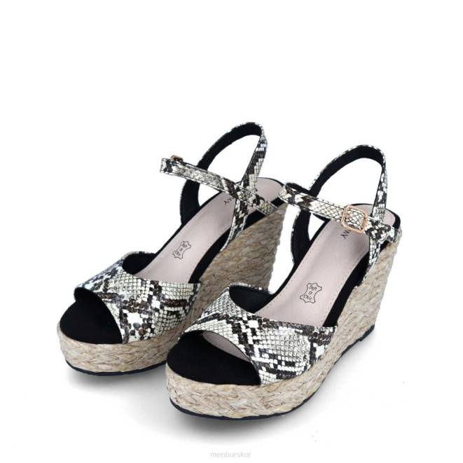 Menbur kvinnor svart parini casual chic sko 608J293