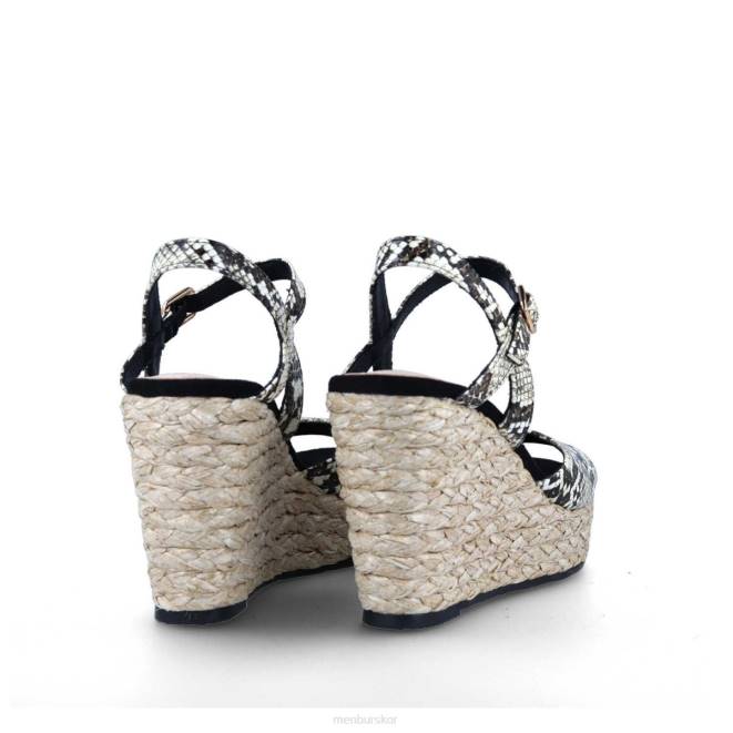 Menbur kvinnor svart parini casual chic sko 608J293