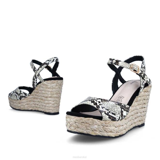 Menbur kvinnor svart parini casual chic sko 608J293