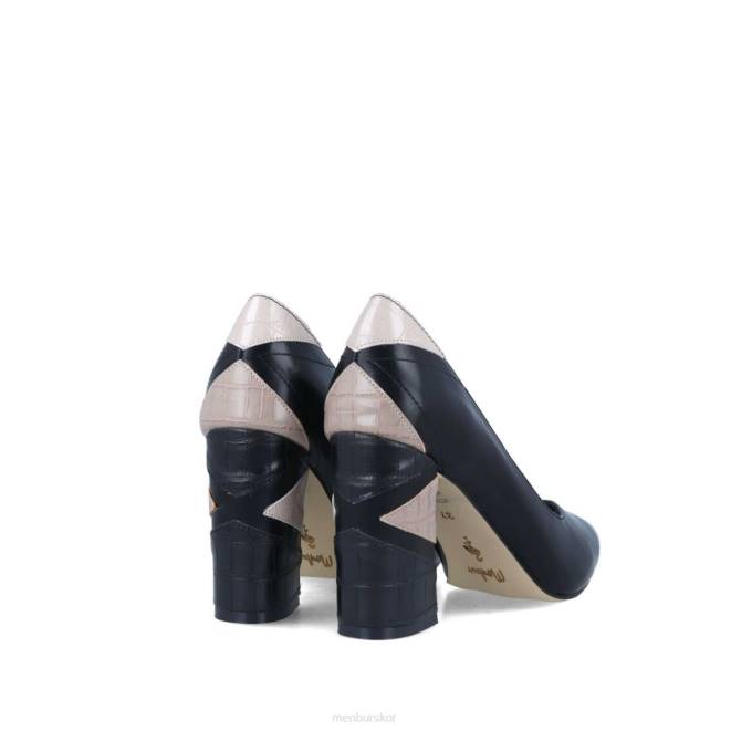 Menbur kvinnor svart picena casual chic sko 608J3362