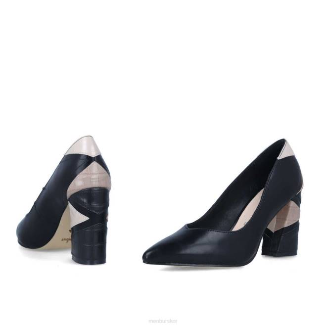 Menbur kvinnor svart picena casual chic sko 608J3362
