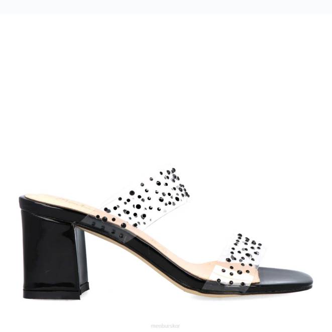 Menbur kvinnor svart piemonte casual chic sko 608J558