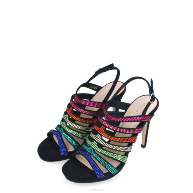 Menbur kvinnor svart puglia casual chic sko 608J250