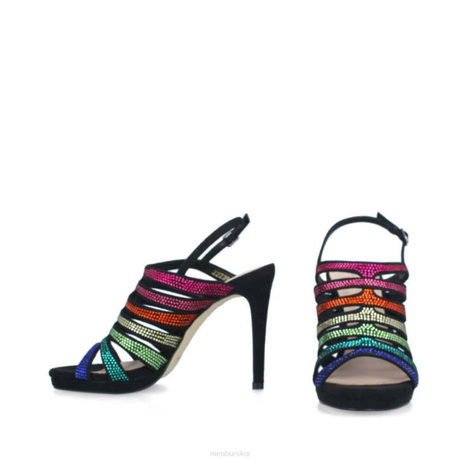 Menbur kvinnor svart puglia casual chic sko 608J250