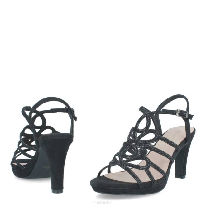 Menbur kvinnor svart solferino casual chic sko 608J3306