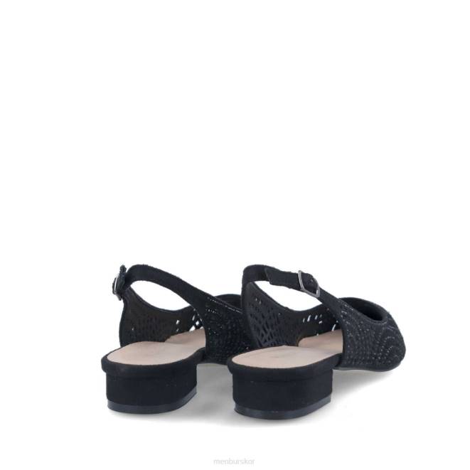 Menbur kvinnor svart tiberina casual chic sko 608J334
