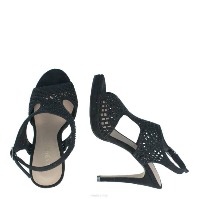 Menbur kvinnor svart torrione casual chic sko 608J351