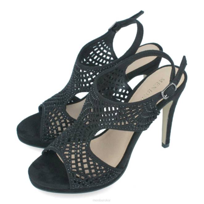 Menbur kvinnor svart torrione casual chic sko 608J351