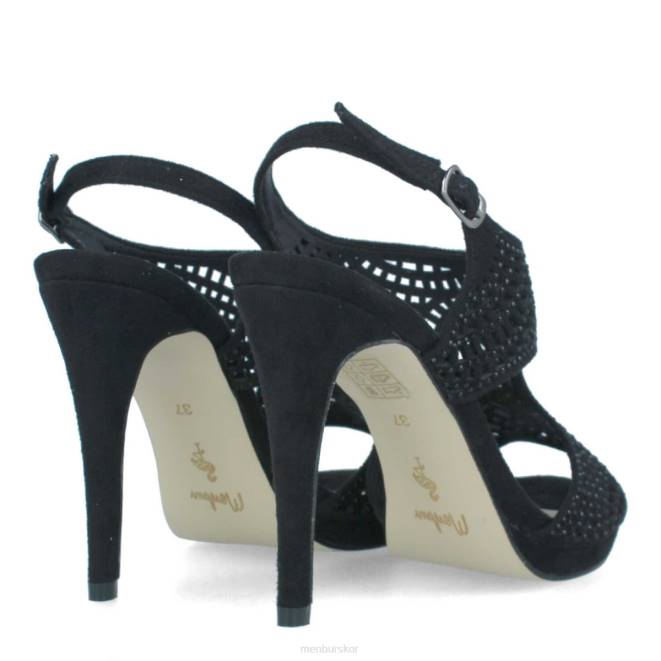 Menbur kvinnor svart torrione casual chic sko 608J351