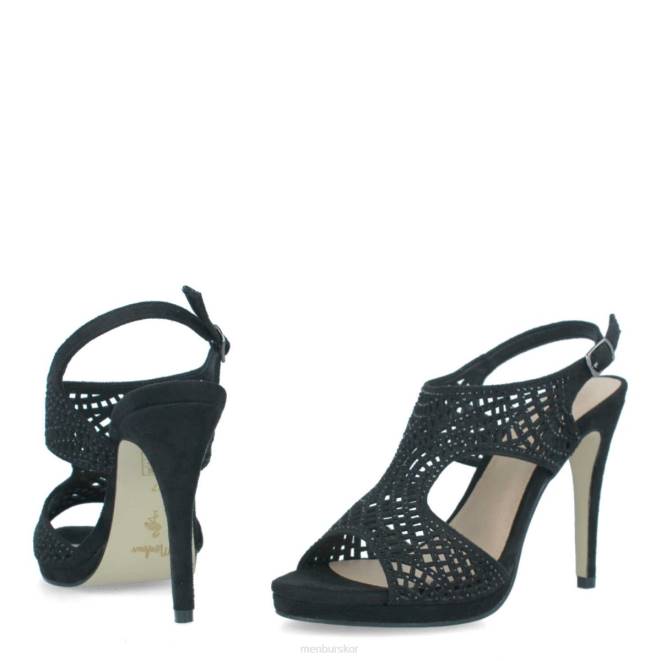 Menbur kvinnor svart torrione casual chic sko 608J351