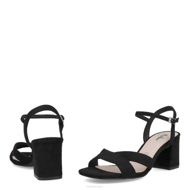 Menbur kvinnor svart venier casual chic sko 608J3251