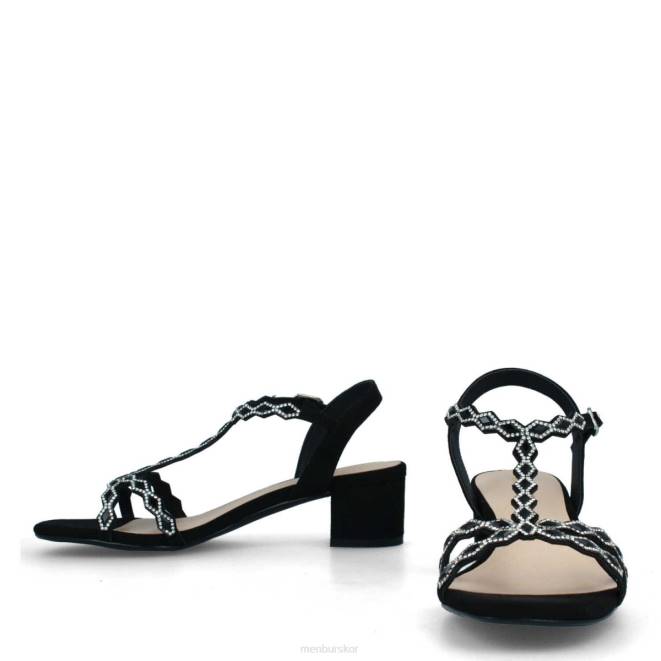 Menbur kvinnor svart vescona casual chic sko 608J506