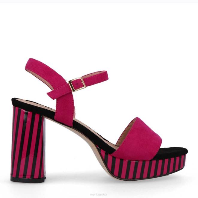 Menbur kvinnor violett aunede casual chic sko 608J3300