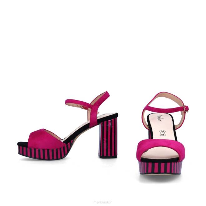 Menbur kvinnor violett aunede casual chic sko 608J3300