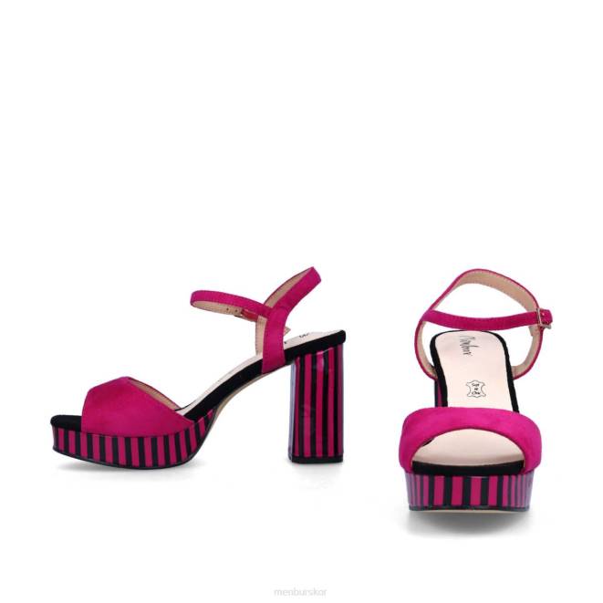 Menbur kvinnor violett aunede casual chic sko 608J3300