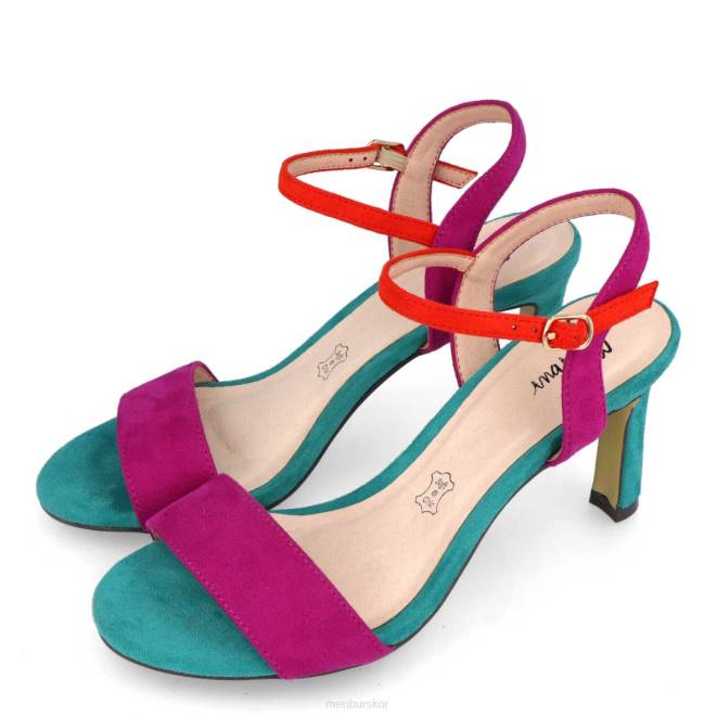 Menbur kvinnor violett bellussi casual chic sko 608J3583