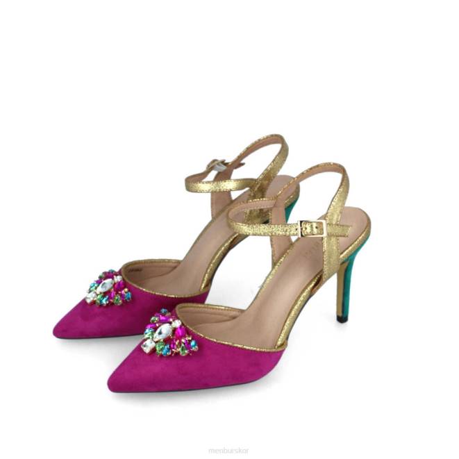 Menbur kvinnor violett bertigaro casual chic sko 608J3134