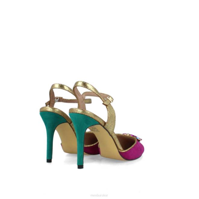 Menbur kvinnor violett bertigaro casual chic sko 608J3134
