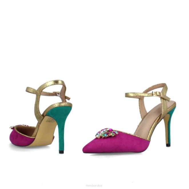 Menbur kvinnor violett bertigaro casual chic sko 608J3134