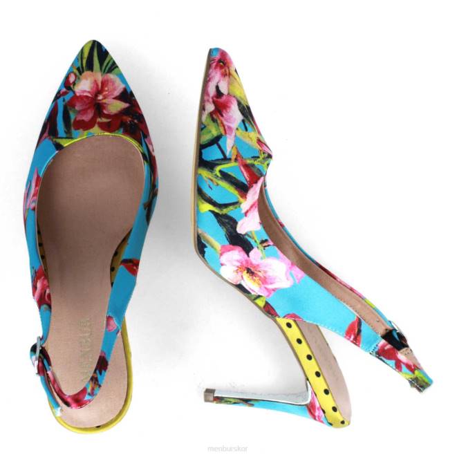 Menbur kvinnor violett berzi casual chic sko 608J375