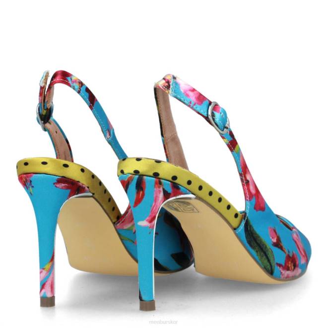 Menbur kvinnor violett berzi casual chic sko 608J375