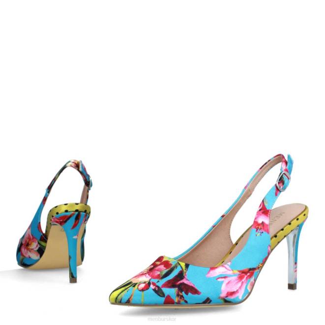 Menbur kvinnor violett berzi casual chic sko 608J375