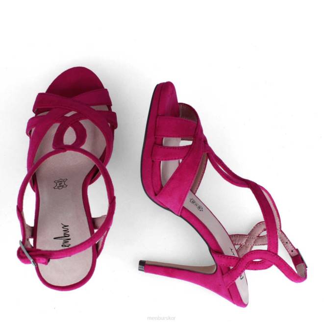 Menbur kvinnor violett bordonaro casual chic sko 608J3305