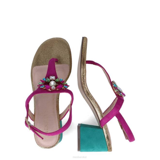 Menbur kvinnor violett borriana casual chic sko 608J3120