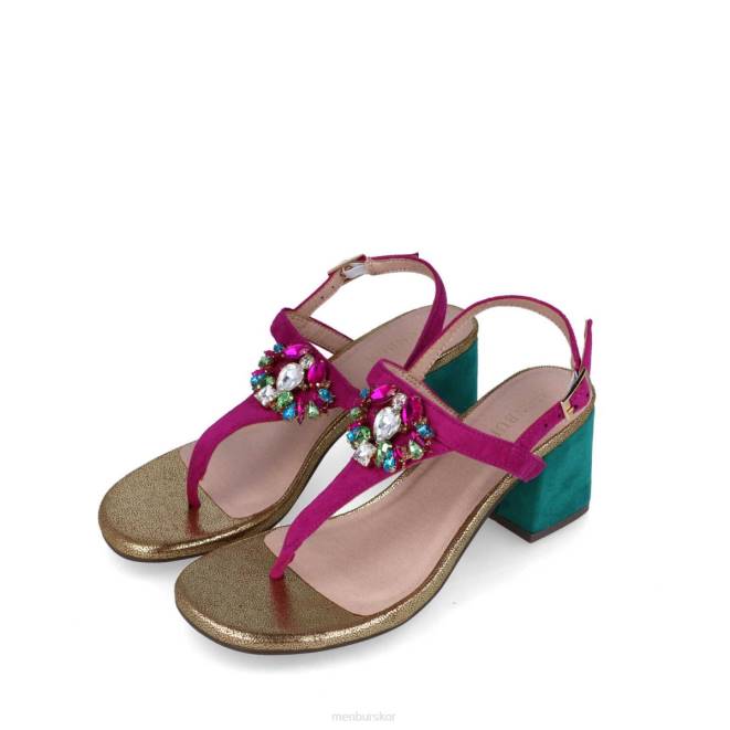 Menbur kvinnor violett borriana casual chic sko 608J3120