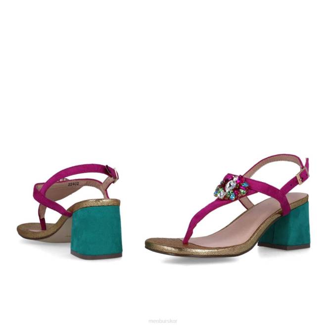 Menbur kvinnor violett borriana casual chic sko 608J3120