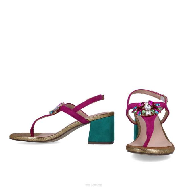 Menbur kvinnor violett borriana casual chic sko 608J3120