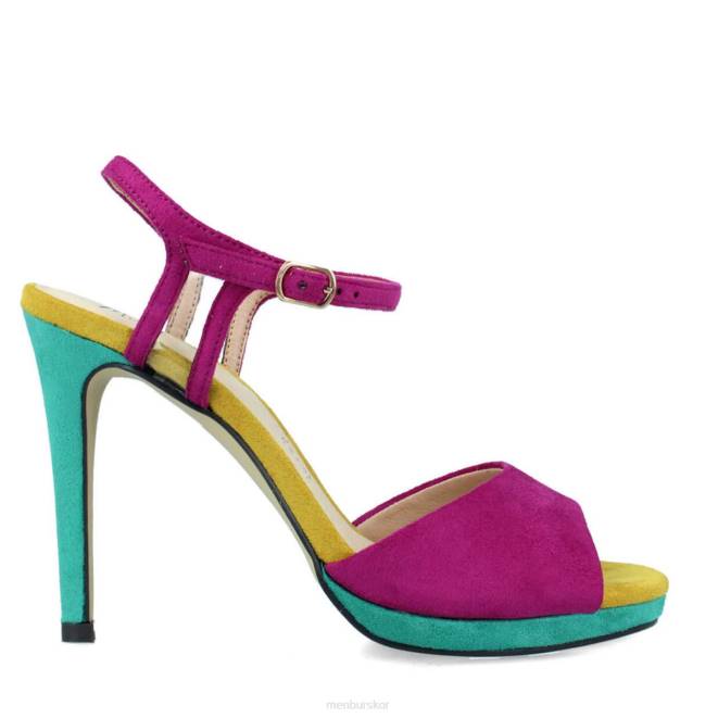 Menbur kvinnor violett kamoron casual chic sko 608J3085