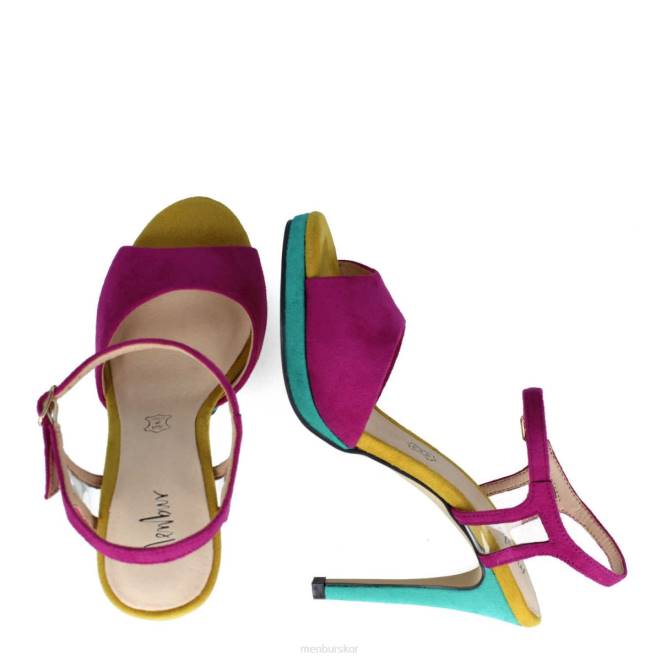 Menbur kvinnor violett kamoron casual chic sko 608J3085