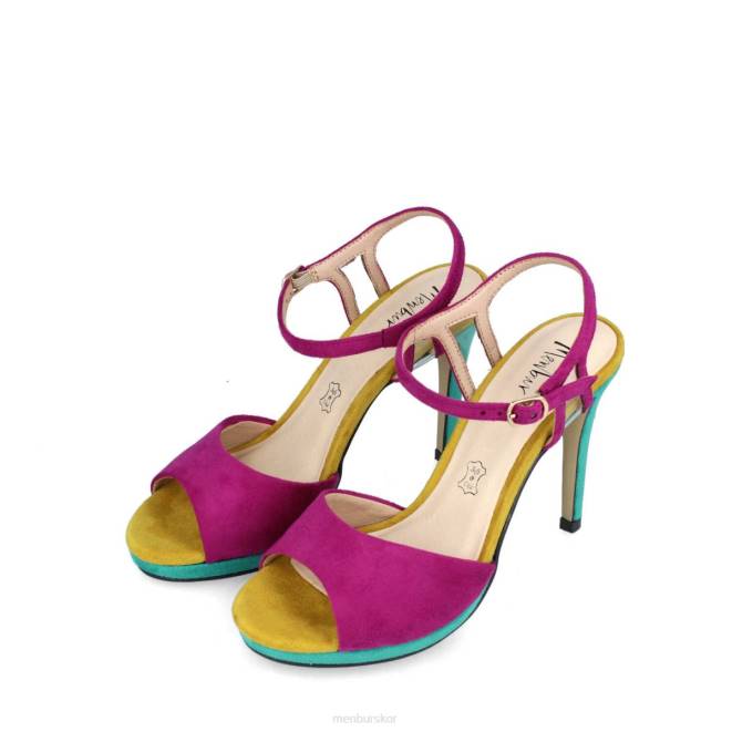 Menbur kvinnor violett kamoron casual chic sko 608J3085