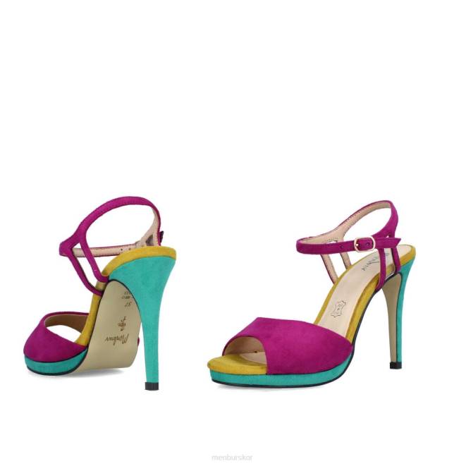 Menbur kvinnor violett kamoron casual chic sko 608J3085