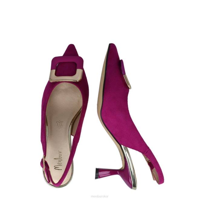 Menbur kvinnor violett konephoros casual chic sko 608J202