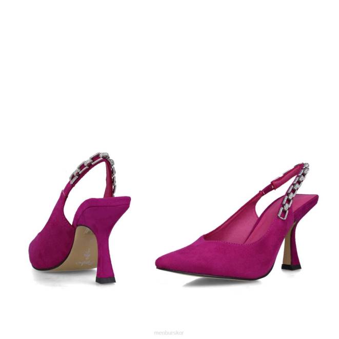 Menbur kvinnor violett monoceros casual chic sko 608J3420