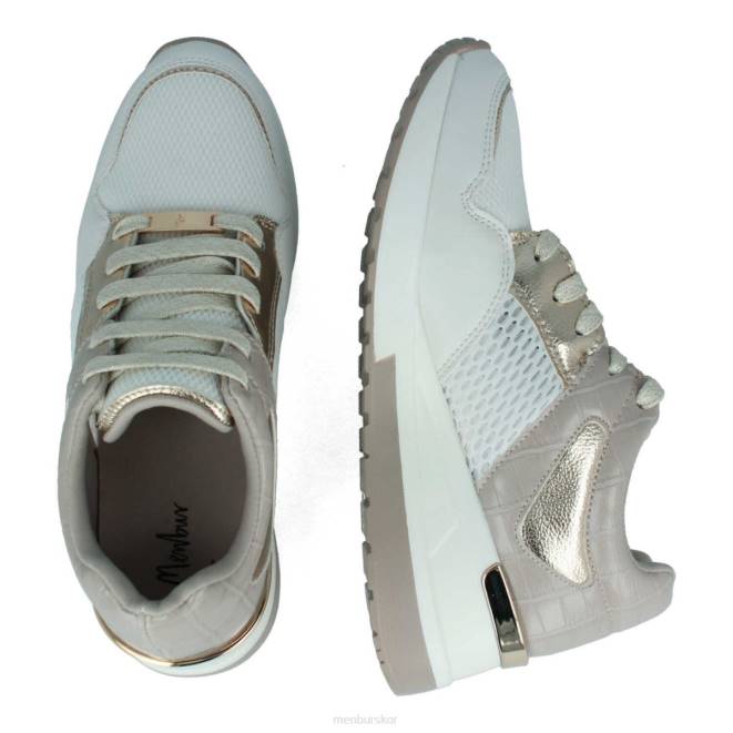 Menbur kvinnor vit alsium casual chic sko 608J521