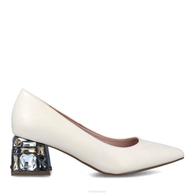 Menbur kvinnor vit arletta casual chic sko 608J511