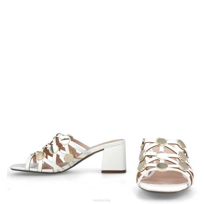 Menbur kvinnor vit bedole casual chic sko 608J281