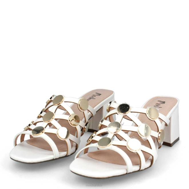 Menbur kvinnor vit bedole casual chic sko 608J281