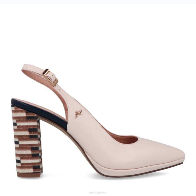 Menbur kvinnor vit borrello casual chic sko 608J304